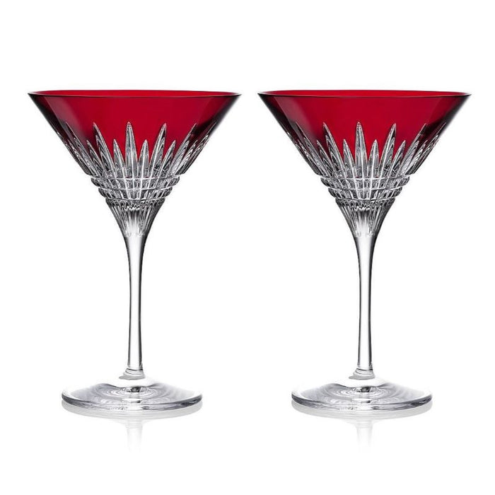 Waterford Crystal 2023 New Year Celebration Martini Red-Set of 2