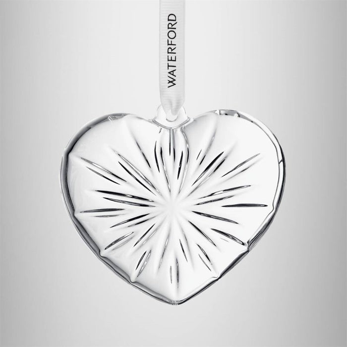 Waterford Crystal 2025 Christmas Heart Ornament