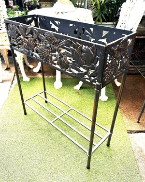 Cast Iron Rectangle Plant Stand - Waratah