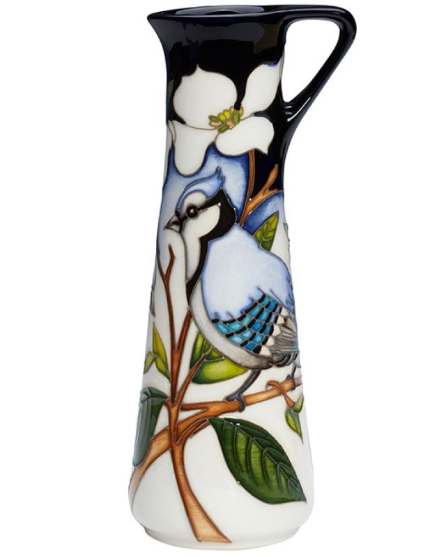 Moorcroft Blue Jay Jug JU7 - Numbered