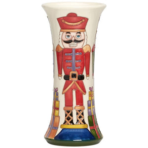 Moorcroft Christmas On Parade Vase-Ltd Ed 20