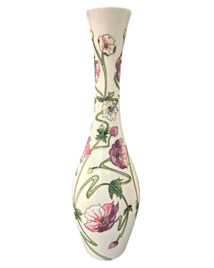 Moorcroft Japanese Anemones Vase Ltd Ed 25