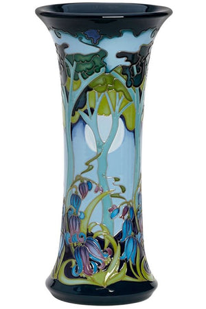 Moorcroft Moonlit Bluebells Vase 159/10 - Ltd Ed 25