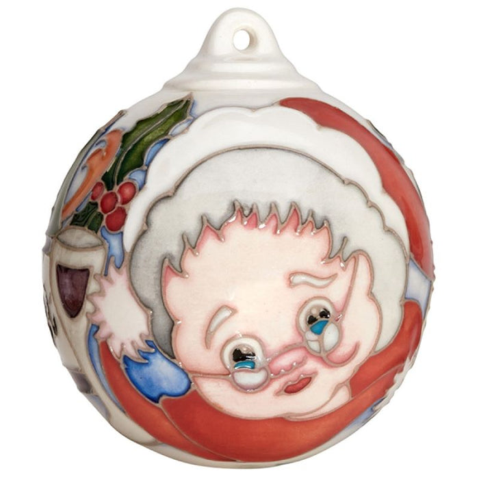 Moorcroft Christmas Mrs Christmas Bauble Ornament