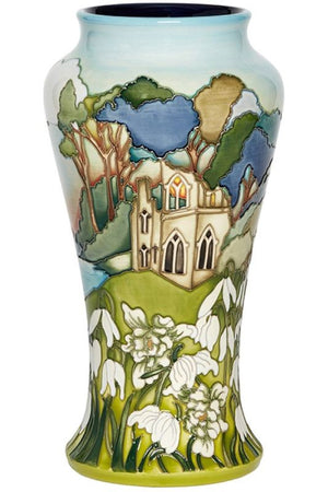 Moorcroft Painshill Vase 95/10 - Ltd Ed 10