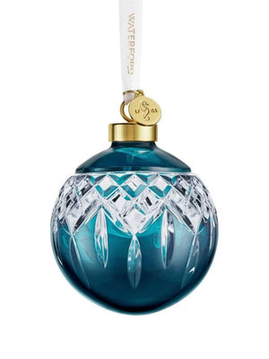 Waterford Crystal 2023 Christmas Ornament-Lismore Bauble Fjord