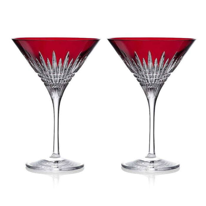 Waterford Crystal 2024 New Year Celebration Martini Red-Set of 2