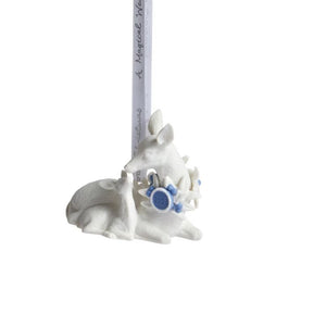 Wedgwood Christmas 2023 Baby's First Ornament Blue