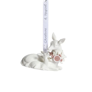 Wedgwood Christmas 2023 Baby's First Ornament Pink
