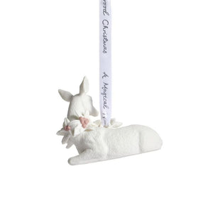 Wedgwood Christmas 2023 Baby's First Ornament Pink