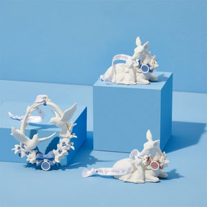 Wedgwood Christmas 2023 Baby's First Ornament Blue