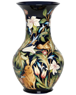 Moorcroft The Woodland Road Vase 49/13 - Numbered