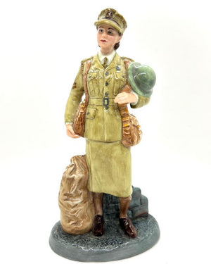 Royal Doulton Auxiliary Territorial Service Figurine HN4495 - Ltd Ed 2500