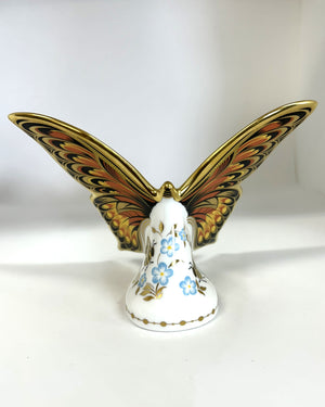 Royal Crown Derby Peacock Butterfly Paperweight - Guild Members Exclusive Piece