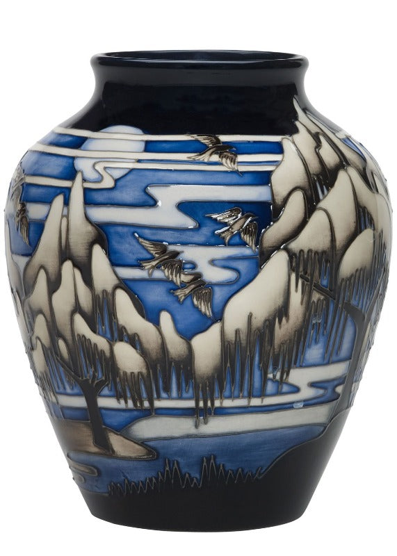 Moorcroft Weeping Willow Vase 216/8 - Ltd Ed 50