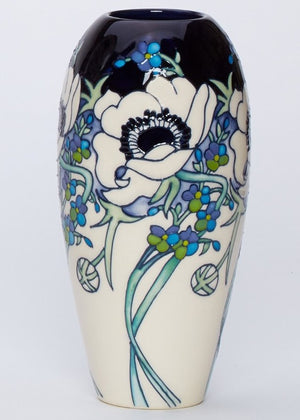 Moorcroft White Splendour Vase 101/7 - Ltd Ed 25