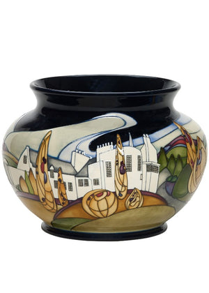 Moorcroft Windy Hill Vase 520/8 - NUMBER ONE VASE