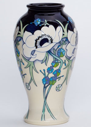 Moorcroft White Splendour Vase 46/10 - Ltd Ed 25