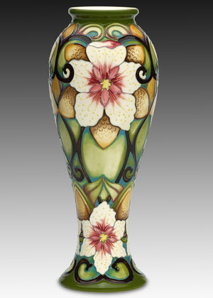 Moorcroft Almond Flower 75/10 Vase - Ltd Ed 40