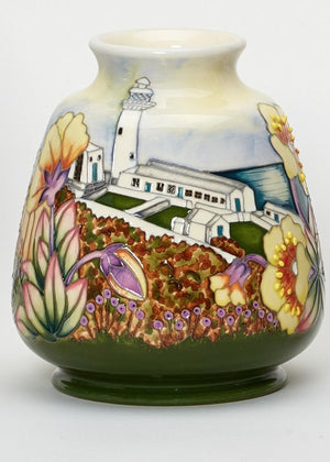 Moorcroft Spotted Rock-Rose Vase 198/5 - Ltd Ed 40