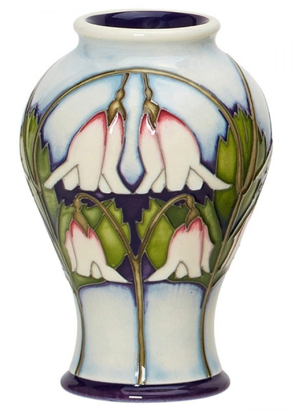 Moorcroft Twinflower Vase 65/4 - Numbered