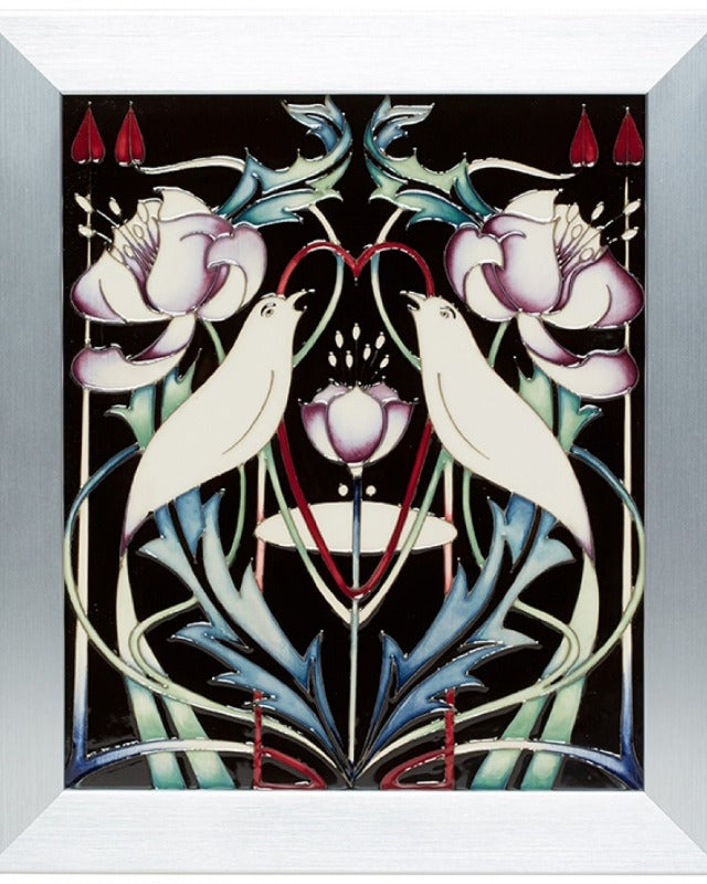 Moorcroft Talwin Hidden Heart Plaque PLQ10 - Numbered