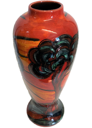 Anita Harris Art Pottery Deco Forest Nathan Vase - Large