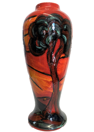 Anita Harris Art Pottery Deco Forest Nathan Vase - Large