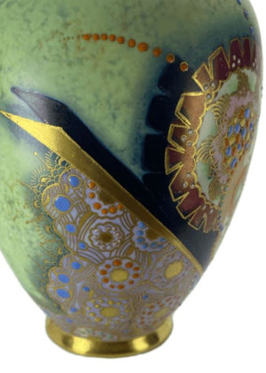 Carlton Ware Art Deco Bell Pattern Vase