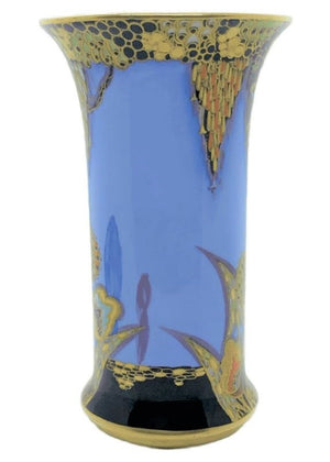 Carlton Ware Art Deco Devils Copse Vase