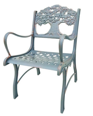 Cast Iron Arm Chair - Tree