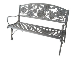 Cast Iron Bench - Waratah