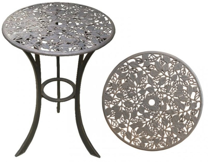 Cast Iron Pub Table - Leaves