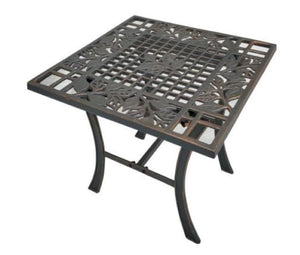 Cast Iron Side Table - Leaves