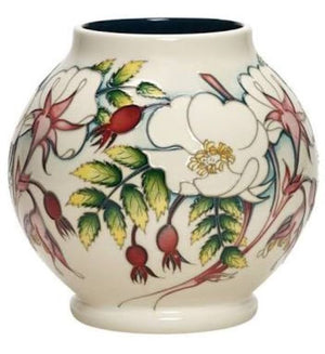 Moorcroft Rosa Vase RM2/6 Vase - Numbered