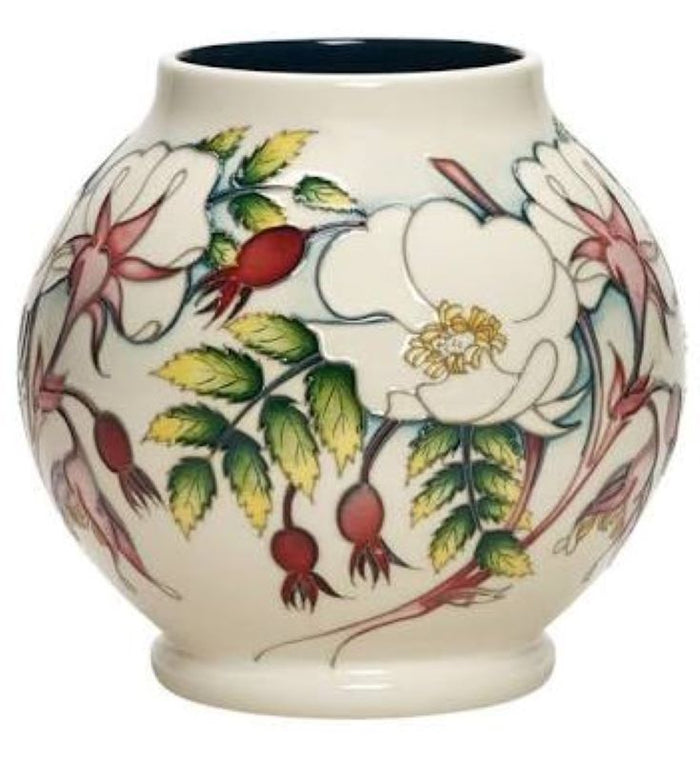 Moorcroft Rosa Vase RM2/6 Vase - Numbered
