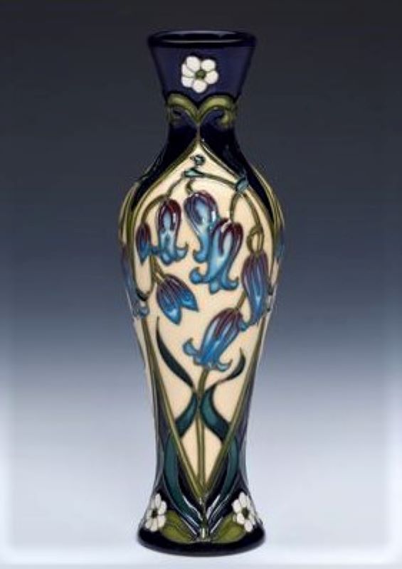 Moorcroft Woodland Mist Vase 93/8 - Ltd Ed 30