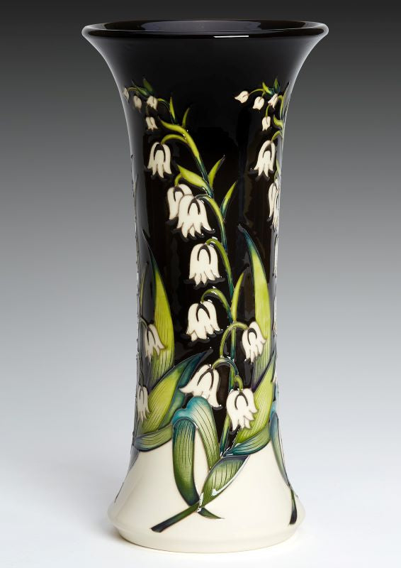 Moorcroft A Floral Bow Vase 159/10 - Ltd Ed 70