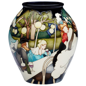 Moorcroft Garden Party Vase 4/8 - Ltd Ed 15