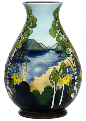 Moorcroft Prestige GlenfinnanViaduct Vase 7/15 - Numbered
