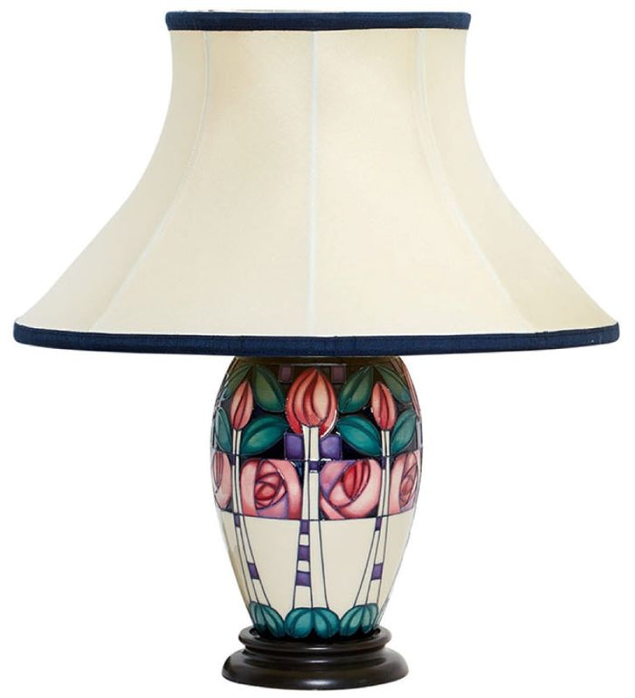 Moorcroft Kingsborough Gardens L102/7 Lamp and Shade