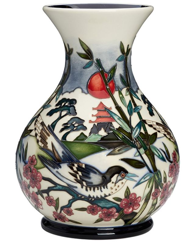 Moorcroft Land of the Rising Sun Vase M1/9 - Ltd Ed 15