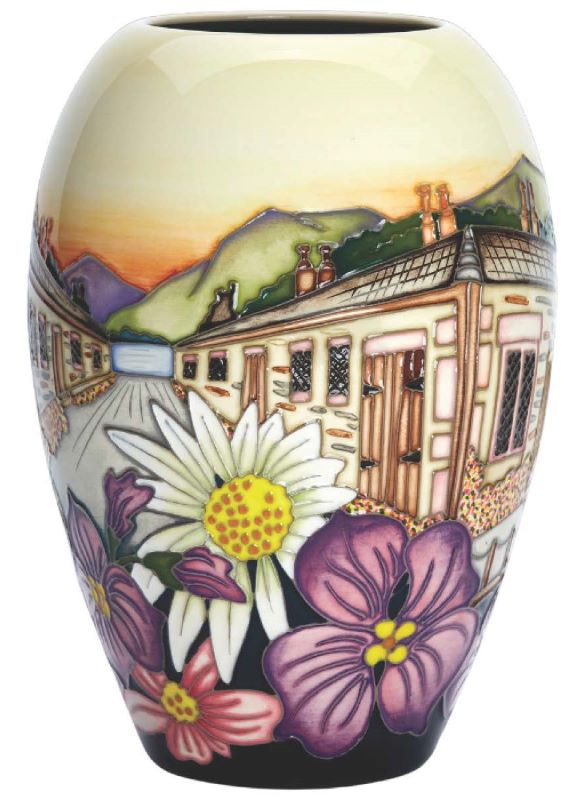 Moorcroft Luss Village Vase 102/7 - Ltd Ed 15