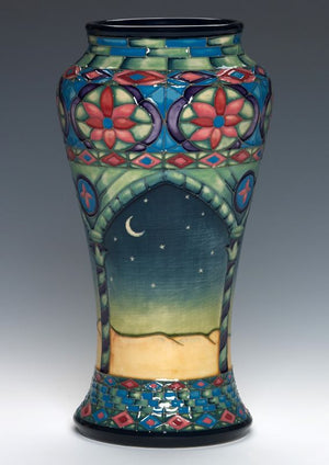 Moorcroft Mekness Vase 95/10 - Ltd Ed 20