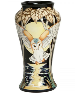 Moorcroft Moonlit Seas Vase 95/10 - Numbered