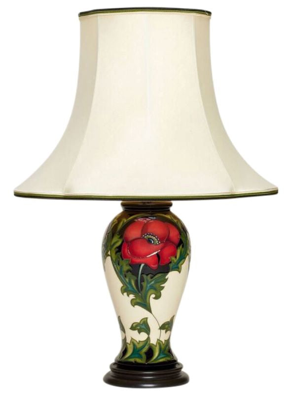 Moorcroft Pavot L46/10 Lamp and Shade