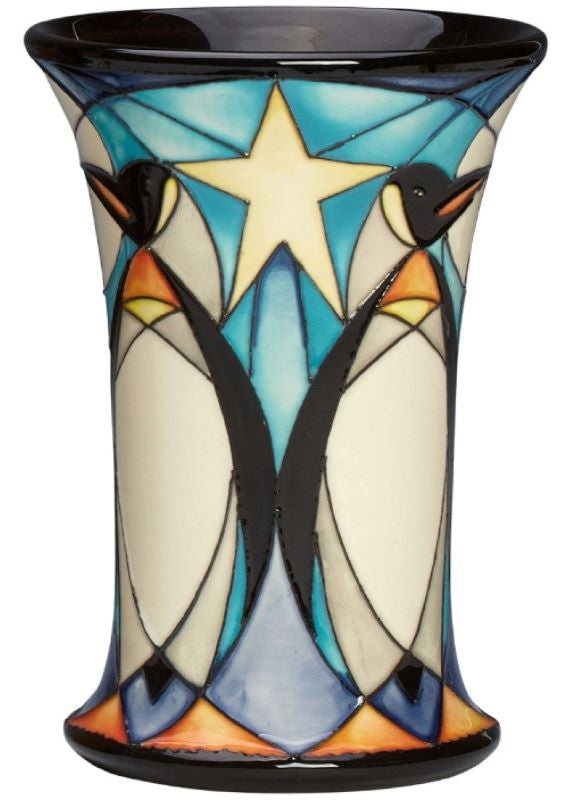 Moorcroft Penguin Frieze Vase 158/6