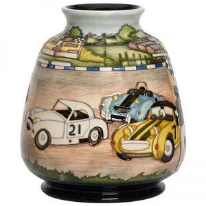Moorcroft Racing Frogeye Sprites Vase - Ltd Ed 15
