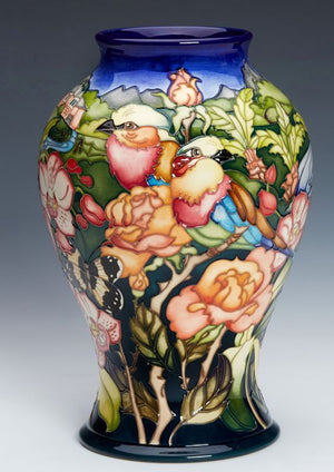 Moorcroft Sagana Lodge Vase 46/12 - Ltd Ed 30 * LAST ONE