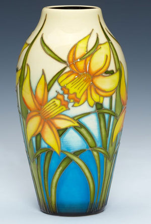 Moorcroft Narcissus Tete-A-Tete Vase - Ltd Ed 35